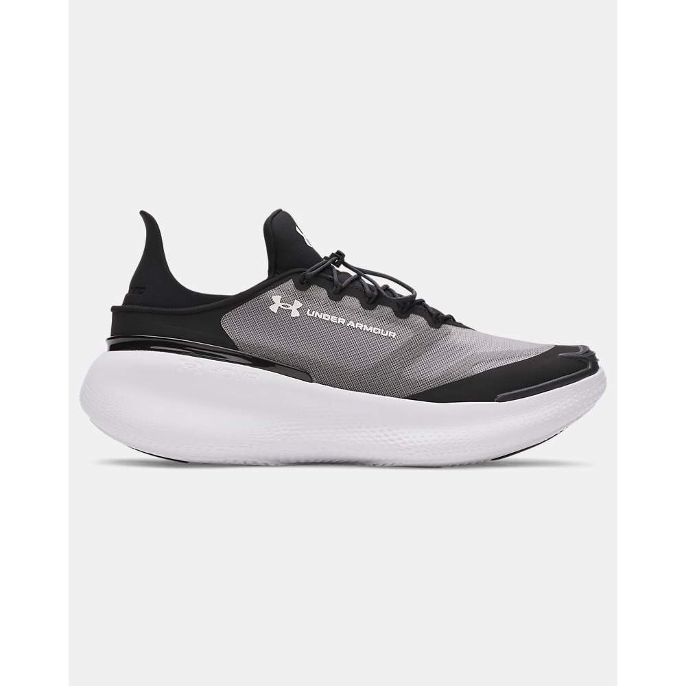 Mens Size 9 UNDER ARMOUR Nova Slipspeed Running Shoes White Black 6006062-002